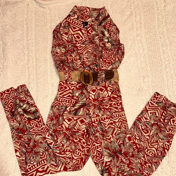 Aztec Italian Jumpsuit - Picture 1 of 8